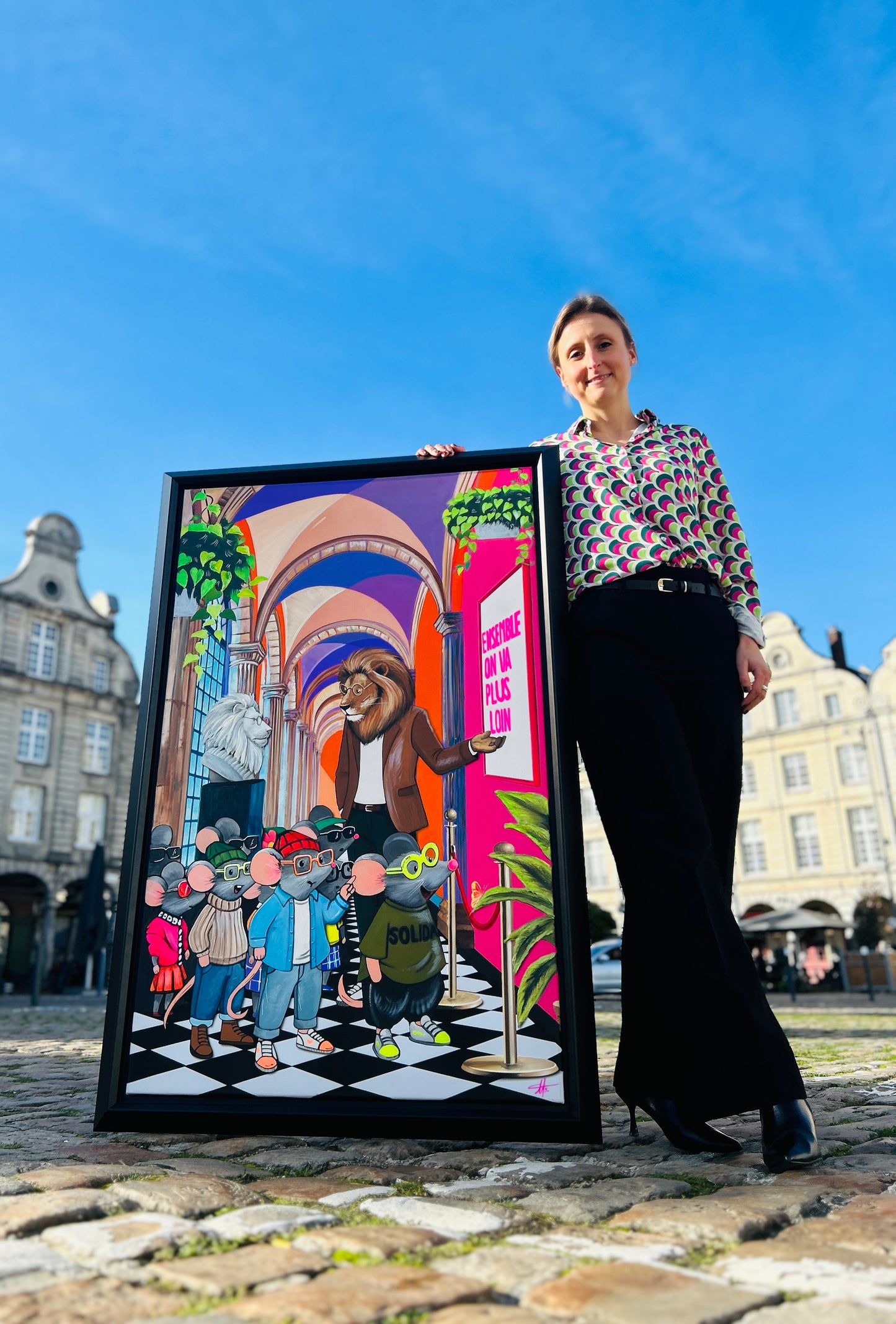 Le lion à dit : ENSEMBLE, on va plus loin